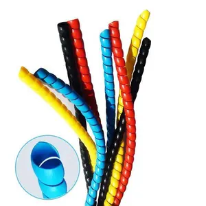 Colorful Plastic Protection Spiral Sleeve for Hose Guard Wrap /Hose Guard / Cablepiral Wrap