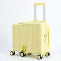 Lichtgewicht rolkoffer mini hardcase handbagage met wielen