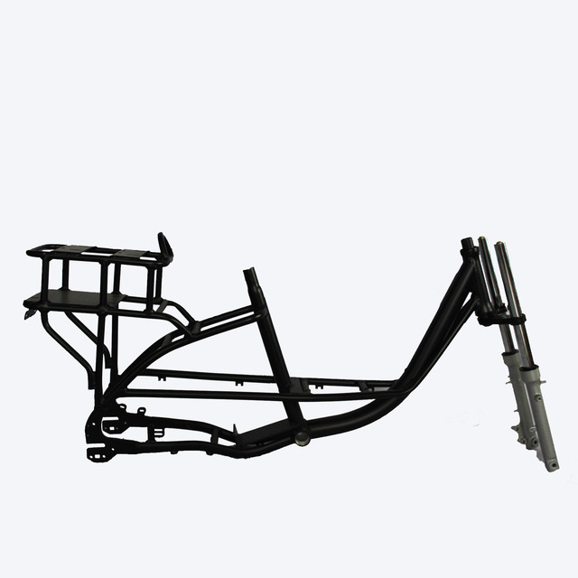 High Power 80KM/h Electric Motorcycle Front Rear Disc Brake Frame Electric Bike Body Frame