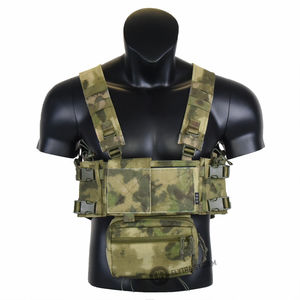 남성용 전술 기어 가슴 장비 가방 전술 조끼 배낭 플레이트 캐리어 Chaleco Tactico 위장 모스 카모 - Product Image 3
