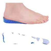 YEBEI Semelles intérieures augmentant la hauteur Inserts de talon rembourrés Semelles de chaussures surélevées-augmentées Offre Spéciale Semelles intérieures invisibles élastiques souples