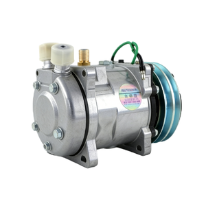 Compresor de Aire Acondicionado Universal SD507 AC 5H11 12V/24V para Maquinaria Agrícola, Camiones, Tractores, Excavadoras - Product Image 6