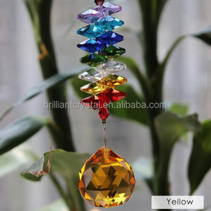 Ornements en cristal suspendus, attrape-soleil, créateur d'arc-en-ciel pour fenêtre, cristaux, accessoire Feng Shui - Product Image 4