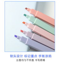 Stylo surligneur magique personnalisé avec logo personnalisé avec capuchon rose noir jaune rouge blanc orange bleu boîte emballage gris en vrac pièces d'encre