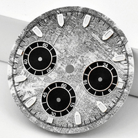 Quadrante Verde Luminoso da 29,5mm, Ricambio per Orologi con Movimento Meccanico Multifunzione VK63, Accessori per Orologi