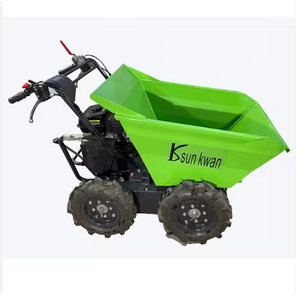 Nuovo Mini Dumper Multifunzionale con Guida a Destra, Carriola Idraulica da Giardino, <span class=keywords><strong>Motore</strong></span> a Benzina <span class=keywords><strong>per</strong></span> Agricoltura, Capacità 500kg, Uso Domestico - Product Image 4