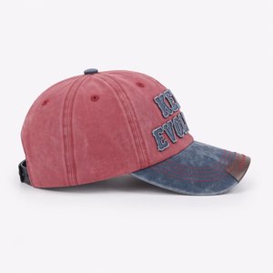 Wholesale Custom Logo Applique Hand Embroidery Letter Baseball Cap Structured 6-Panel Breathable <b>Waterproof</b> Unisex Sport <b>Hat</b> - Product Image 3