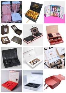 Iso9001 Cửa Đôi Thiết Kế Sang Trọng Hộp Quà Tặng Nam Châm Sinh Nhật Đám Cưới Hot Vàng Bạc Biểu Tượng Tùy Chỉnh In Bao Bì Hộp Giấy - Product Image 4