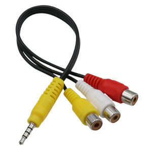 Cable AV RCA Macho a Hembra 3 en 1 para TV, Adaptador de Audio y Video para Computadora con Revestimiento de PVC - Product Image 5