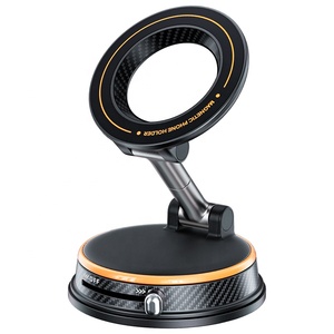 Nuevo Soporte Magnético para Teléfono con Doble Cara y Vacío, 360° °   Soporte Giratorio para Coche con Ventosa, Soporte de Escritorio Portátil para iPhone y <span class=keywords><strong>Samsung</strong></span> - Product Image 1