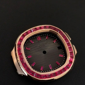 <span class=keywords><strong>Orologio</strong></span> da Uomo di Lusso 40mm - Cassa in Oro Massiccio 18K con Vetro Zaffiro, Lunetta Personalizzata con Diamanti, Movimento Automatico per Stile Date-just - Product Image 1