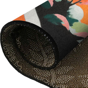 Imagen personalizada, Alfombra de área bohemia de poliéster esponjoso, alfombra cuadrada rectangular grande para dormitorios adolescentes, 10mm, hecha a máquina, relación 4:3, pedido mínimo, 1 pieza - Product Image 3