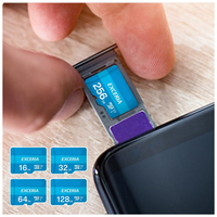 En vrac Original KIO XIA EXCERIA 64gb Carte Mémoire 32GB 16GB U3 V30 Flash Micro TF Carte SD 128GB C10 100 M/S Flash Tf Carte pour Téléphone