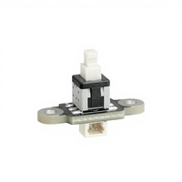 2 piezas IA006 Interruptor de botón autoblocante Conector SH1.0-2P 21x8x15mm Corriente máxima 1A Voltaje máximo 250V