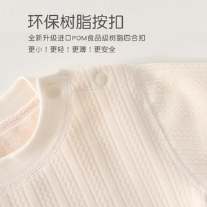 Monos para Bebé con Forro Polar Grueso, Unisex, para Primavera y Otoño, Ropa de Exterior para Recién Nacidos, con Diseño de Bolsillo de Oso - Product Image 4