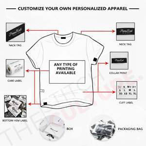 Vente en gros de t-shirts de haute qualité 180 g/m² pour hommes, impression personnalisée, 100 % coton, t-shirt vierge pour hommes - Product Image 5