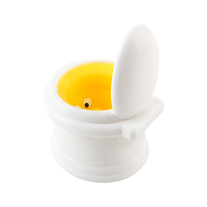 2025 Funny Tiktok TPR <b>Fun</b> Game Toilet Cup Squishy Fidget Decompression Toy Vent Ball for Kids Gifts - Product Image 6