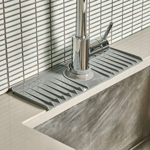 Protector contra salpicaduras para fregadero de cocina, accesorios para fregadero, para encimera de cocina y baño - Product Image 3