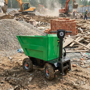 Carriola Elettrica Industriale a Quattro Ruote da 1000 kg con Batteria, Carrello Motorizzato con Ribaltamento Idraulico, Dumper Elettrico - Product Image 5