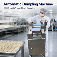 Machine à Pelmeni, Samosa et Gyoza Automatique Commerciale Compacte SJ-100 80KG en Acier Inoxydable Facile à Déplacer