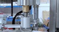 Machine de scellage sous vide automatique pour bocaux en verre XTIME, machine de mise en capsule avec rinçage à l'azote pour les boîtes