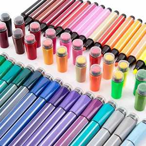 Washable <b>Stamp</b> Marker Pen Set Custom Hexagon Art Marker Watercolor Pen for <b>Kids</b> Drawing Graffiti - Product Image 3