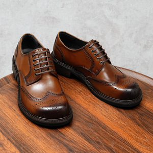 Nouvelles Bottes Classiques de Designer pour Hommes en Cuir Véritable Automne-Hiver 2025 – Confortables, Imperméables et Antidérapantes pour le Travail - Product Image 2