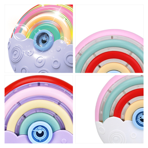 Jolly Bubbles-Máquina portátil para hacer burbujas con solución de 100ML que crea más de 2000 burbujas coloridas para la diversión de la fiesta de los niños - Product Image 4