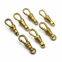 Fermoir pivotant en laiton pour sac, composants de bijouterie semi-finis, accessoires de connexion pour la fabrication de bracelets, décoration de sacs à main, fabrication sur mesure en usine