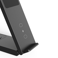 Lampe de bureau Magsafered 4 en 1 Station de charge sans fil magnétique à chargement rapide avec batterie externe 50000mAh pour iPhone, Airpods et iWatch