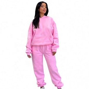 Fashion Solid Color Long Sleeve Hooded and Fleece Hoodie Women's <strong>Wear</strong> - Product Image 4