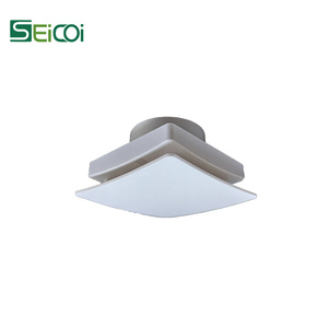 SEICOI Electric <b>Ball</b> Bearing Hotel Bathroom Exhaust Fan with Humidity Sensor <b>LED</b> Backlight IP44 OEM/ODM Customizable - Product Image 5