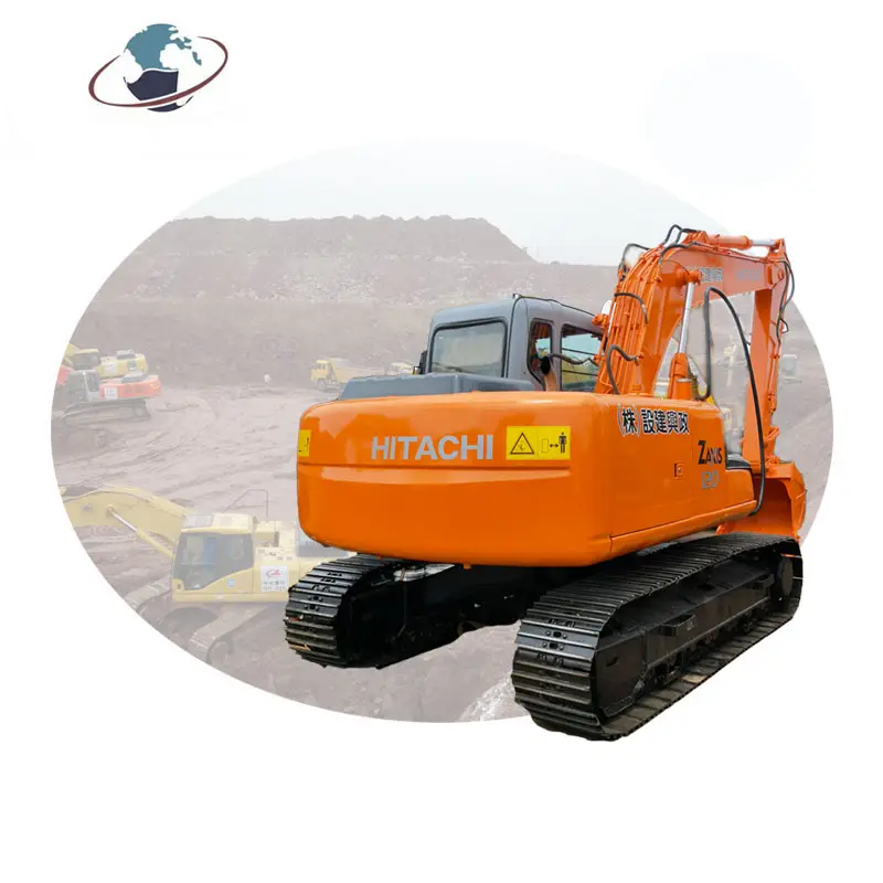 Japão fez preço baixo Hitachi escavadeira rastreado ZX120 escavadeira barata e excelente em Xangai