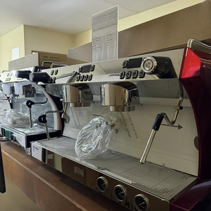 Cafetera Espresso Automática Multiusos 2 en 1, Cafetera Profesional Negra Italiana, Cafetera Semiautomática - Product Image 1
