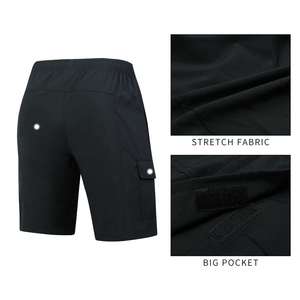 Pantalones Cortos Cargo para Hombre, Directo de Fábrica, Cintura Elástica, Secado Rápido, Bolsillos Laterales, Ligeros, Casuales para Exteriores, Servicio OEM ODM - Product Image 3