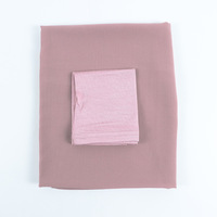 Offre Spéciale : Lot de 2 Bonnets Hijab Légers en Mousseline de Soie et Modal, Écharpes et Châles Traditionnels Respirants pour Femmes Musulmanes – Idéal Été-Automne