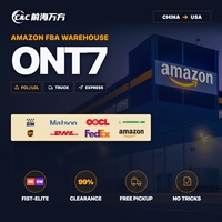 Agent d'expédition express FBA ONT7, expédition maritime DDP LCL, transitaire de marchandises dangereuses Chine-USA