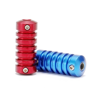 Poignée de tatouage en aluminium de 22 mm, concave et convexe, antidérapante, pour cartouche, pour les fournitures des artistes, utilisation professionnelle en studio PMU - Product Image 3