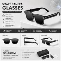 Gafas Inteligentes de Traducción SENBONO M11 para Traducción Inalámbrica IA en Tiempo Real, Grabación de Video de 8MP, Ligeras, 300mAh