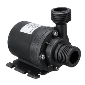 Aquarium <b>Submersible</b> Water <b>Pump</b> Dc 12V Ultra Quiet Cylinder Shape Water Circulation Filter <b>Pump</b> For Fish Tank - Product Image 1