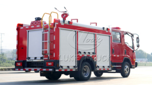 Camions de pompiers Foton économiques à faible consommation de carburant, châssis 4x2, camion de secours 3m³ pour usage quotidien - Product Image 6