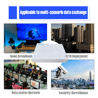 Router ONU GPON KMD F623 USADO, Wifi 2.4, 1GE+3FE+1POTS+USB, Módem Bridge Ftth, DC 12V, Compatible con C300 C320 Olt V6.0, 1 Año de Garantía