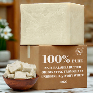 Tốt Nhất Ghana Shea Cơ Thể Bơ Nhà Cung Cấp, Bán Buôn 1Kg Không Tinh Chế Ngà Phi Tinh Khiết Hữu Cơ Shea Butter Nguyên Số Lượng Lớn Cho Da Tóc Mặt - Product Image 1