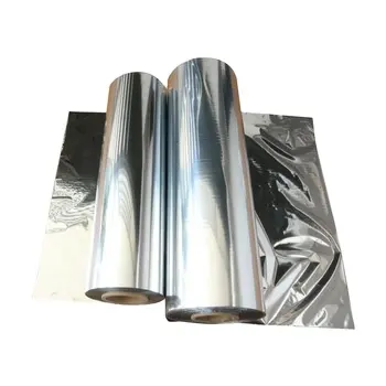 60'' to 100'' thickness 60-80 gauge aluminized mirror mylar film rolls metalized PE CPP film for reflective agriculture film