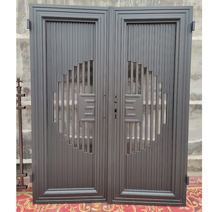 <span class=keywords><strong>Kunkun</strong></span> ประตูอลูมิเนียมบานสวิงคู่อัตโนมัติดีไซน์ประตูหลักเคลือบด้วยผงสำหรับกลางแจ้งบานเลื่อนเปิดประตูทันสมัยสำหรับบ้าน - Product Image 4