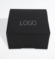 Boîte cadeau de luxe haut de gamme biodégradable réutilisable écologique avec logo personnalisé et pelliculage mat pour l'emballage de gâteaux