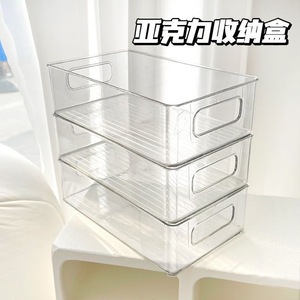 Transparent Desktop <b>Storage</b> Box With <b>Drawers</b> 10-20L Simple Style <b>Plastic</b> Sundries Organizer Makeup Organizers - Product Image 4