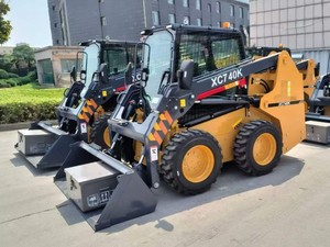 لودر انزلاقي التوجيه جديد تمامًا بحمولة <span class=keywords><strong>3</strong></span> أطنان طراز XC740K، لودر صغير بعجلات متوفر في المخزون - Product Image 2