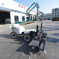 Nouvelle machine de nivellement automatique laser à béton haute performance Jiubang Shandong, épandeur de construction, moteur 22,8 kW, 1000 kg