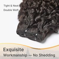 Extensiones de Cabello Humano Virgen Rizado Pixie Birmano, Proveedores de Cabello Humano Crudo Vietnamita Barato al por Mayor para Cabeza Completa